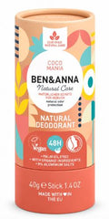 Ben & Anna | Αποσμητικό Stick Coco Mania 40gr