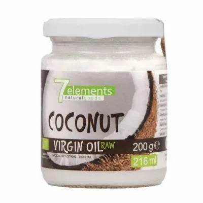 Βιολογικό Παρθένο Λάδι Καρύδας 7elements 200gr/216ml