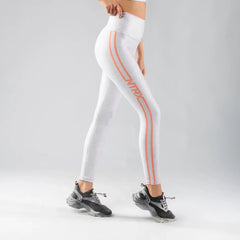 Cosmos Orange Ψηλόμεσο Fitness Κολάν Anthrax Sportswear