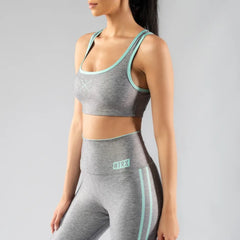 Cosmos Teal - Fitness Top Anthrax Mashines