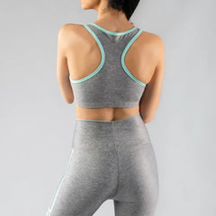Cosmos Teal - Fitness Top Anthrax Mashines
