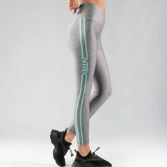 Cosmos Teal Ψηλόμεσο Fitness Κολάν Anthrax Sportswear