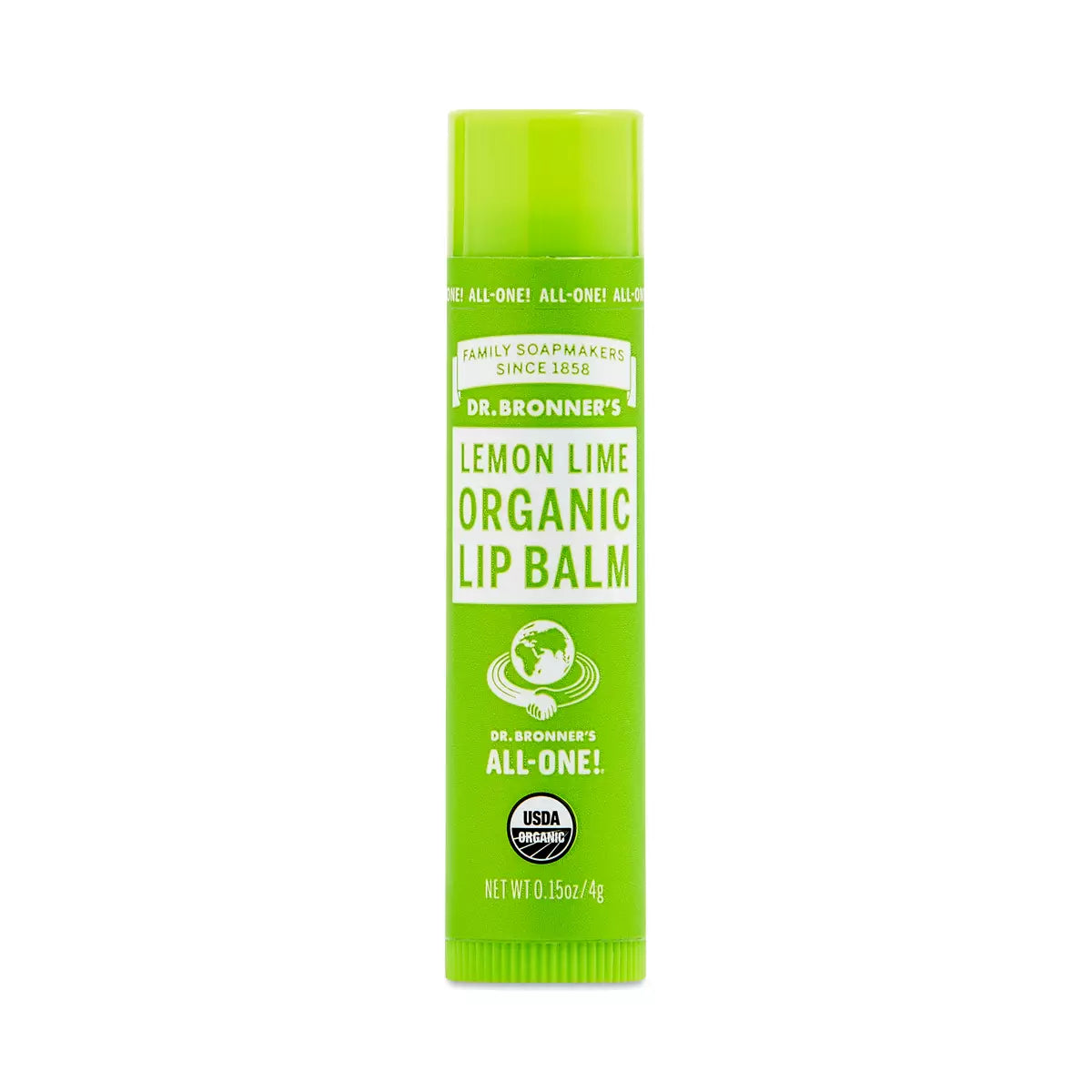 Οργανικό Lip Balm Με Άρωμα Λεμόνι Και Lime - Dr.Bronner’s 4gr