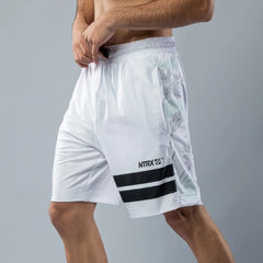 Euphoria White Shorts Anthrax Mashines