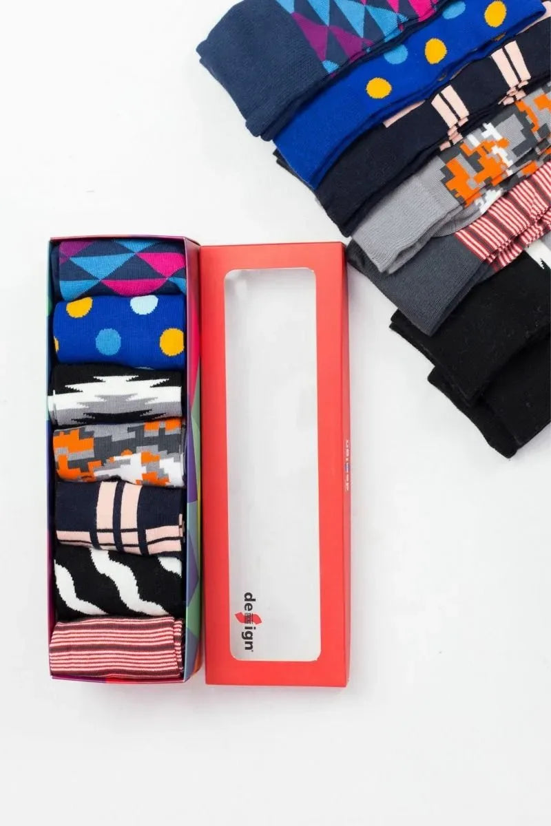 Fashion Κάλτσες "Design" JUMBLE 7 Ζευγάρια