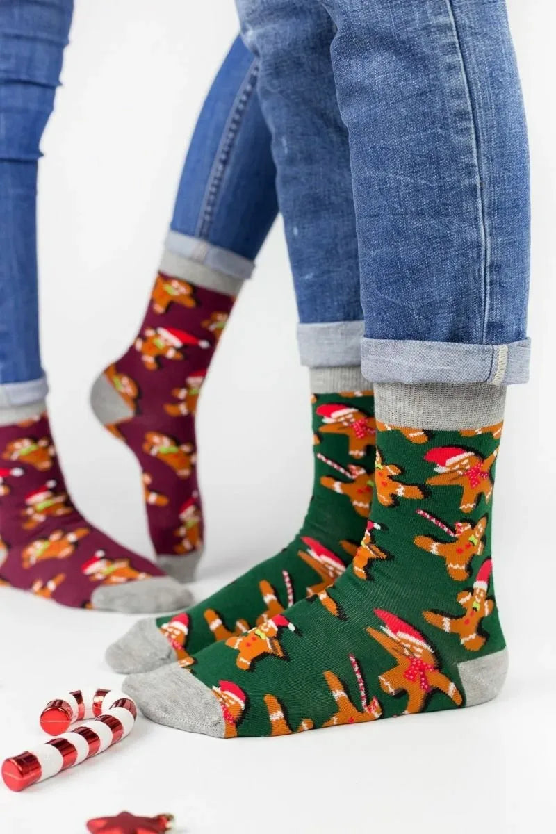 Χριστουγεννιάτικες Fashion Κάλτσες "John Frank" GINGERBREAD - Christmas Edition
