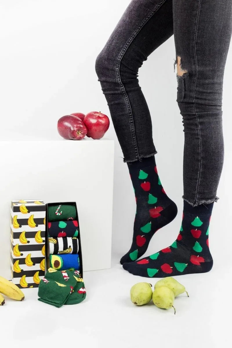 Fashion Κάλτσες "Livoni" FOODSTUFF  5 Ζευγάρια