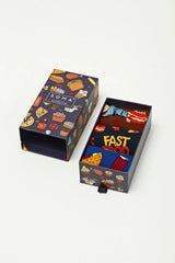 Fashion Κάλτσες "Soma" STREET FOOD 3 Ζευγάρια