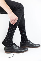 Ανδρικές Fashion Κάλτσες "Trendy" BLACK DOTS