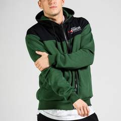 Ανδρικό Τζάκετ Hybrid Hoody Green Anthrax Machines