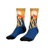 Hiking Blue Sport Socks Anthrax Mashines