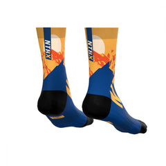 Hiking Blue Sport Socks Anthrax Mashines