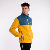 Hybrid Full-Zip Sweatshirt - Zayden - Yellow Anthrax Mashines
