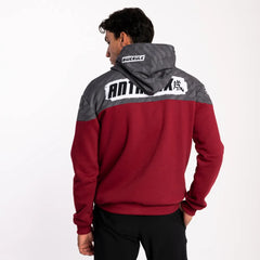 Hybrid Hoody - Maroon Anthrax Mashines