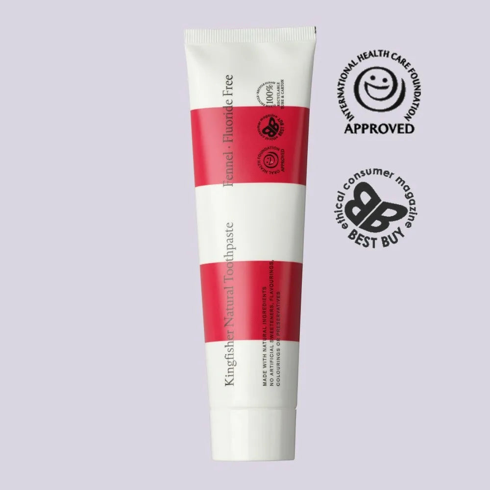 Φυσική Οδοντόκρεμα με Μάραθο Χωρίς Φθόριο 100ml Kingfisher Natural