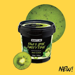 Beauty Jar “KIWI & LIME PARTY TIME” Body Scrub 200ml