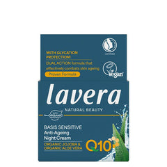 LAVERA - Q10 Κρέμα Νυκτός Basis (με αντιγηραντική δράση) 50ml