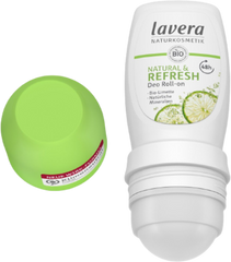 Βιολογικό Αναζωογονητικό Αποσμητικό Roll-on με Λάιμ Refresh 50ml Lavera