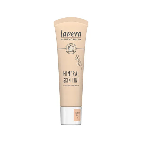 Mineral Skin Tint – Ενυδατική Κρέμα με Χρώμα – Natural Ivory 02 – Lavera 30ml