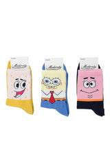 Ημίκοντες Κάλτσες "Modernity" BOB PINK 3 ζευγάρια