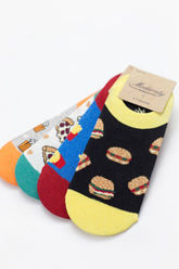 Κάλτσες Σοσόνια "Modernty" STREET FOOD II 4 ζευγάρια