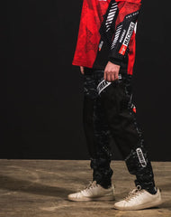 Αθλητικό Παντελόνι Battle Black Spartan Pants Anthrax Mashines