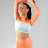 Polaris Orange - Longsleeve Crop top Anthrax Mashines
