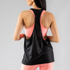 Αμάνικο Γυναικείο Polaris Orange - Loose Top Anthrax Mashines