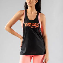 Αμάνικο Γυναικείο Polaris Orange - Loose Top Anthrax Mashines