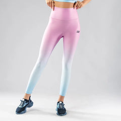 Polaris Pink Ψηλόμεσο Fitness Κολάν Anthrax Sportswear