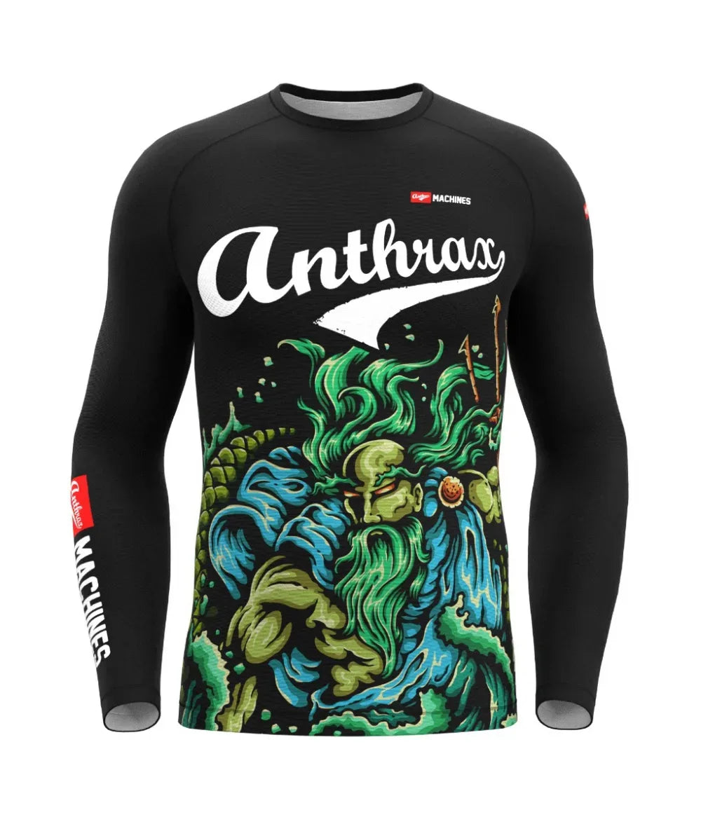 Neptune Rashguard SPF50 + Anthrax Mashines