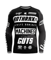 Αντηλιακή Μπλούζα TrueGrit Airlite Black - Rashguard SPF50 + Anthrax Machines