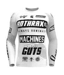 Αντηλιακή Μπλούζα TrueGrit Airlite White - Rashguard SPF50 + Anthrax Machines