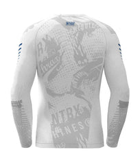 Αντηλιακή Μπλούζα Berserker White - Rashguard SPF50 + Anthrax Machines