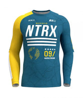 Αντηλιακή Μπλούζα TrueSpeed Sapphire - Rashguard SPF50 + Anthrax Machines