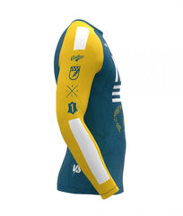 Αντηλιακή Μπλούζα TrueSpeed Sapphire - Rashguard SPF50 + Anthrax Machines