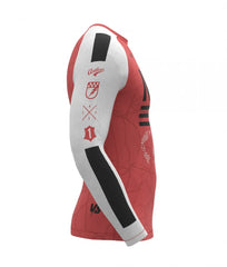 Αντηλιακή Μπλούζα TrueSpeed Red - Rashguard SPF50 + Anthrax Machines