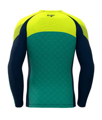 Αντηλιακή Μπλούζα Rogue Lime - Rashguard SPF50 + Anthrax Machines