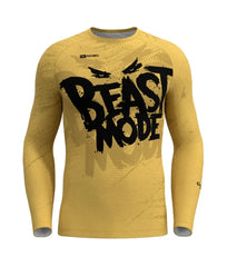 Αντηλιακή Μπλούζα Beast Gold - Rashguard SPF50 + Anthrax Machines