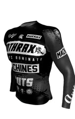 Αντηλιακή Μπλούζα TrueGrit Airlite Black - Rashguard SPF50 + Anthrax Machines