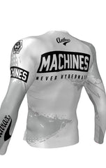 Αντηλιακή Μπλούζα TrueGrit Airlite White - Rashguard SPF50 + Anthrax Machines