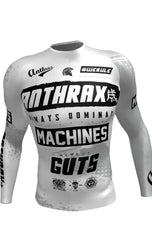 Αντηλιακή Μπλούζα TrueGrit Airlite White - Rashguard SPF50 + Anthrax Machines