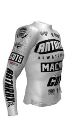 Αντηλιακή Μπλούζα TrueGrit Airlite White - Rashguard SPF50 + Anthrax Machines