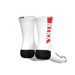 NTRX Red Sport Socks Anthrax Mashines