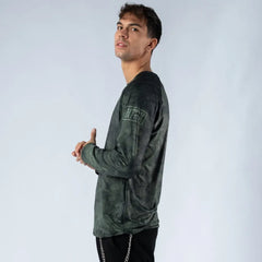 Ανδρική Μπλούζα Rugged - Dark Olive - Pro-Fit LS Anthrax Mashines