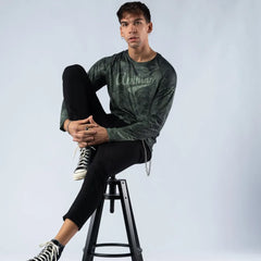 Ανδρική Μπλούζα Rugged - Dark Olive - Pro-Fit LS Anthrax Mashines