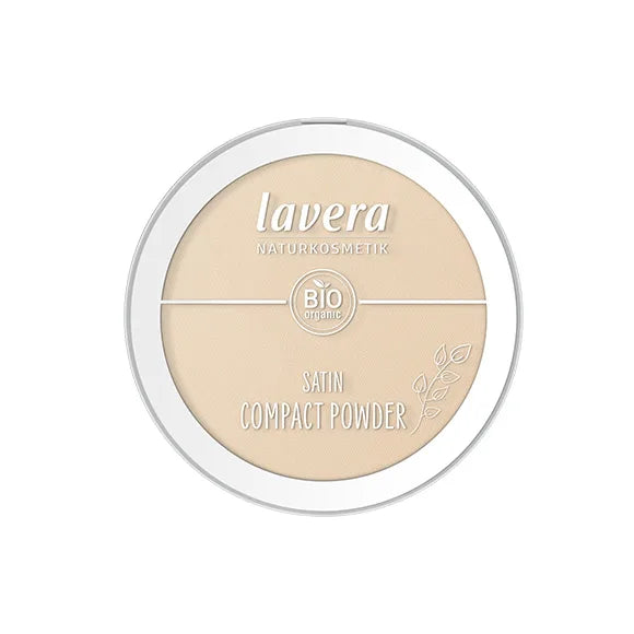 Satin Compact Powder lavera -Medium 02- 7g