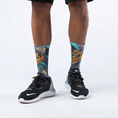 Stay Humble Sport Socks Anthrax Mashines