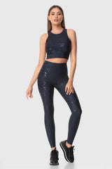 Γυναικείο Αθλητικό Μπουστάκι Shiny Splash Blue Superstacy