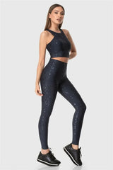 Γυναικείο Αθλητικό Μπουστάκι Shiny Splash Blue Superstacy